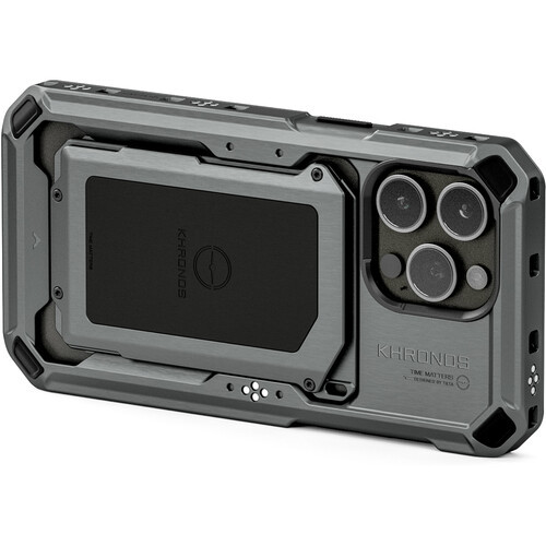 Tilta Khronos Mobile Filmmaking Case for iPhone 15 Pro Max (Space Gray)