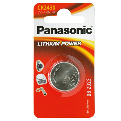 5-Pack Sony CR2430 Lithium Battery 3v