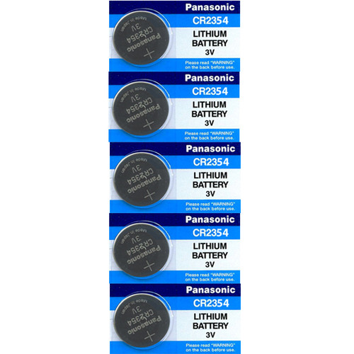 5-Pack Panasonic CR2354 Lithium Battery 3v