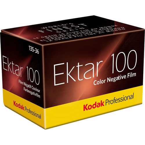 Kodak Professional Ektar 100 Color Negative Film (35mm Roll Film 36 Exposures)