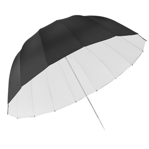 Photolite 130cm Parabolic Umbrella - Black / White Bounce (51")
