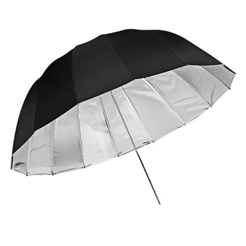 Photolite 130cm Parabolic Umbrella - Black / Silver Bounce (51")