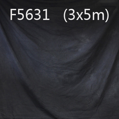kaol Crushed Muslin Muslin Backdrop 3x5m (Dark Grey)