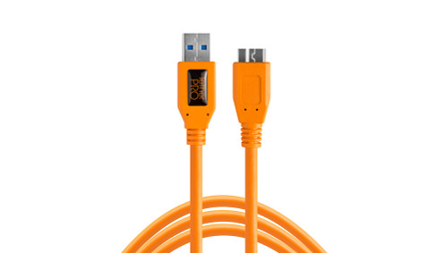 Tether Tools TetherPro USB 3.0 to Micro-B (Orange 4.6m)