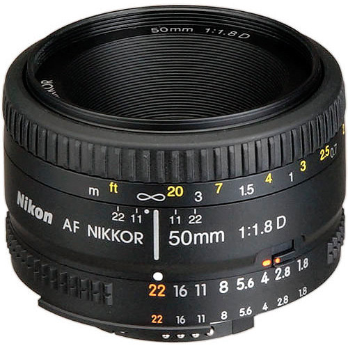 Nikon AF 50mm F1.8D Lens