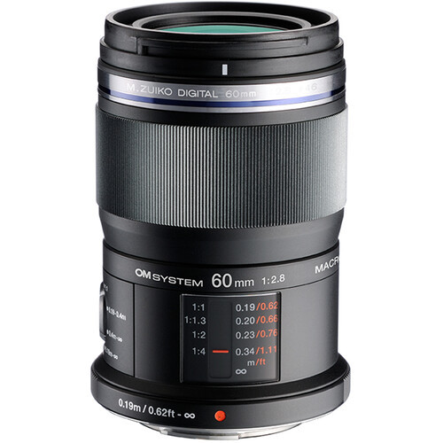 OM SYSTEM M.Zuiko Digital ED 60mm f/2.8 Macro Lens (Micro Four Thirds) OM SYSTEM M.Zuiko Digital ED 60mm f/2.8 Macro Lens (Micro Four Thirds)