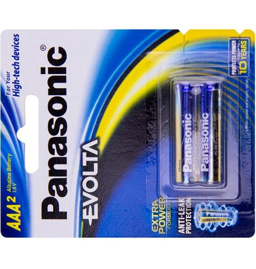 Panasonic LR03EG/2B 2 Pack AAA Batteries