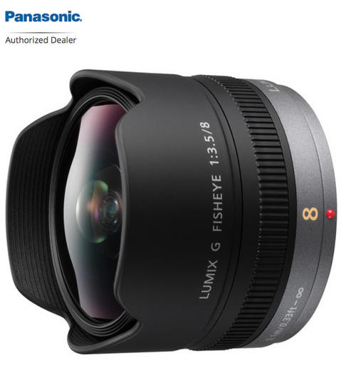 Panasonic Lumix G Fisheye 8mm/F3.5 Lens