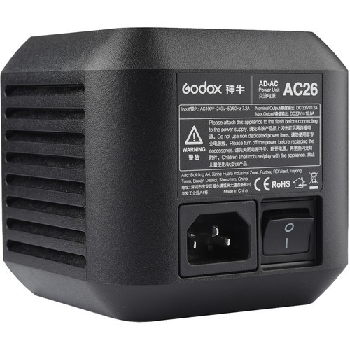 Godox AC26 AC-AD adapter for AD600pro