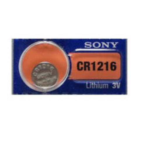 Sony CR1216 Lithium Battery 3v