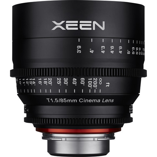 SAMYANG XEEN 85MM T1.5 FF CINE PL METER