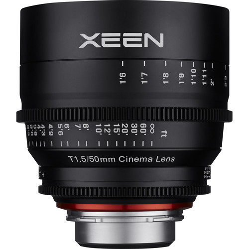 SAMYANG XEEN 50MM T1.5 FF CINE PL METER