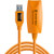 Tether Tools TetherPro USB 3.0 to USB Female Active Extension, 16' (5m), ORG