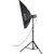 Nanlite Asymmetrical Stripbank Softbox with Bowens Mount 45*110cm