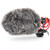 RODE WS11 DELUXE WINDSHIELD COMPRISED OF OPEN CELL FOAM AND FUR SLEEVE. SUITS VIDEOMIC NTG