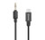 BOYA BY-K1 3.5mm Male TRS to Male Lightning Adapter Cable 20cm