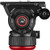 Manfrotto 504X Fluid Video Head with Alu Twin leg tripod MS