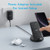 Anker PowerWave Sense Stand 15W Wireless Charger (Black Fabric)