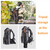 K&F Concept Outdoor Camera Backpack Large Photography Bag with Laptop Compartment Tripod Holder Waterproof Raincover Hiking Travel DSLR Backpack