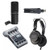 Zoom ZDM-1PMP Podcast Mic Pack Duel Personal PodCast Audio Kit with Recorder