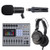 Zoom ZDM-1PMP Podcast Mic Pack Four Person PodCast Audio Kit with Recorder