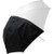 Westcott 60" Optical White Satin with Removable Black Cover Umbrella (152.4 cm)