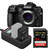 OM System OM-1 Mirrorless Camera Body with Kingma Battery Kit for OM-1 and Sandisk 64gb SD Card + VISA Card