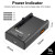 ZGCINE NP-F Battery Charger Adapter with USB-C PD