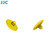 JJC Threaded & Convex Surface Soft Release Button - Yellow (Size 10mm)