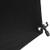 Westcott X-Drop Pro Wrinkle-Resistant Backdrop Kit - Rich Black (8' x 8')