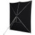 Westcott X-Drop Pro Wrinkle-Resistant Backdrop Kit - Rich Black Sweep (8' x 13')