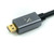 ZILR 4Kp60 Ultra Thin 3.5mm, High Speed HDMI 2.0b, Micro HDMI to Full HDMI Cable 1m