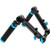 Kondor Blue Rosette Arms, Grips & Clamp Bundle (Black)