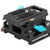 Kondor Blue 15mm LWS Arri/501 Side Loading Baseplate for Red Komodo, BMPCC & Mirrorless (Black)