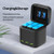 Telesin 3-Slot Charger Box For GoPro Hero 12/11/10/9