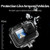 Telesin 50M Waterproof Case For GoPro Hero 12/11/10/9