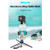 Telesin Selfie Aluminum Monopod With Aluminum Tripod StaND For GoPro Cameras (ExteND To 90Cm,Box Package)