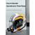 Telesin 2nd Generation Helmet Chin Mount (Orange)