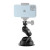Telesin Suction cup mount for camera with phone clip mount