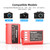Kingma Panasonic Dmw-Blk22 Battery 2400Mah, Includes A Battery Protective Box