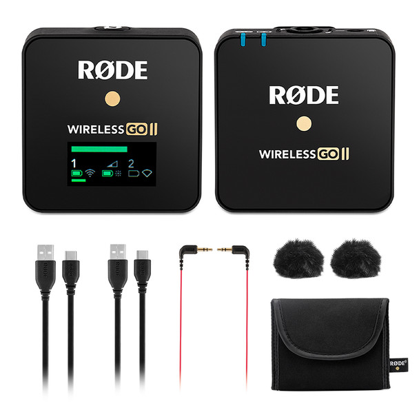 Rode WirelessGO II Single Channel 2.4Ghz Wireless Microphone System