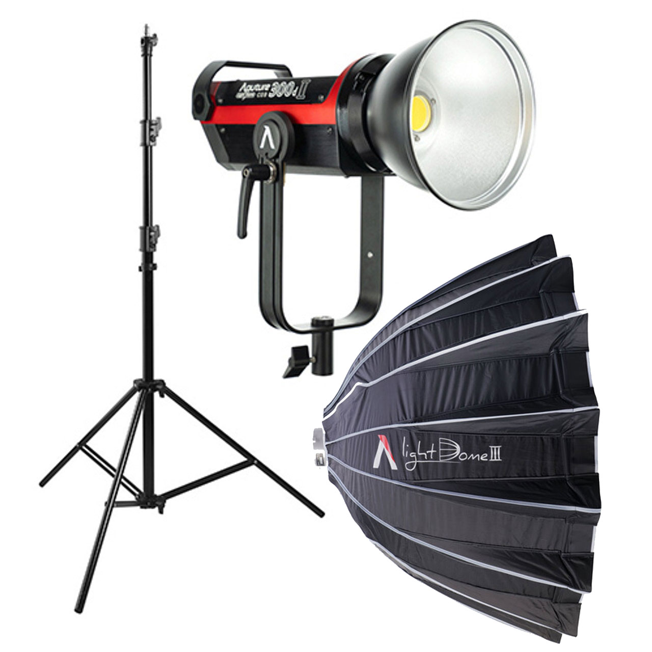 Aputure LS C300d Mark II LED Light Kit with Light Dome II & Light ...