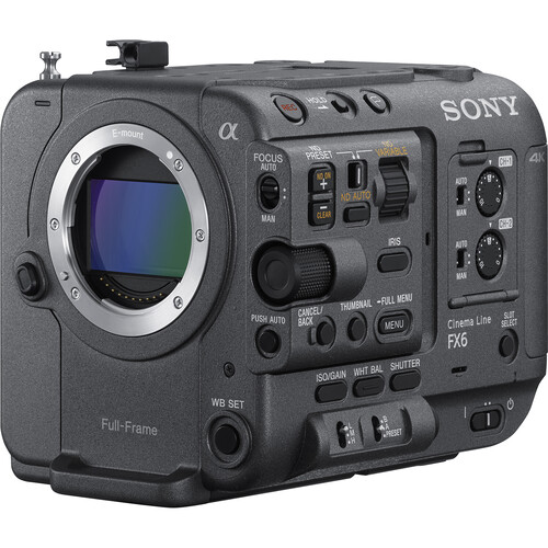 ソニー FX6と他合計2点セット Sony FX6 Full-Frame Cinema Camera with Sigma 24-70mm f/2.8