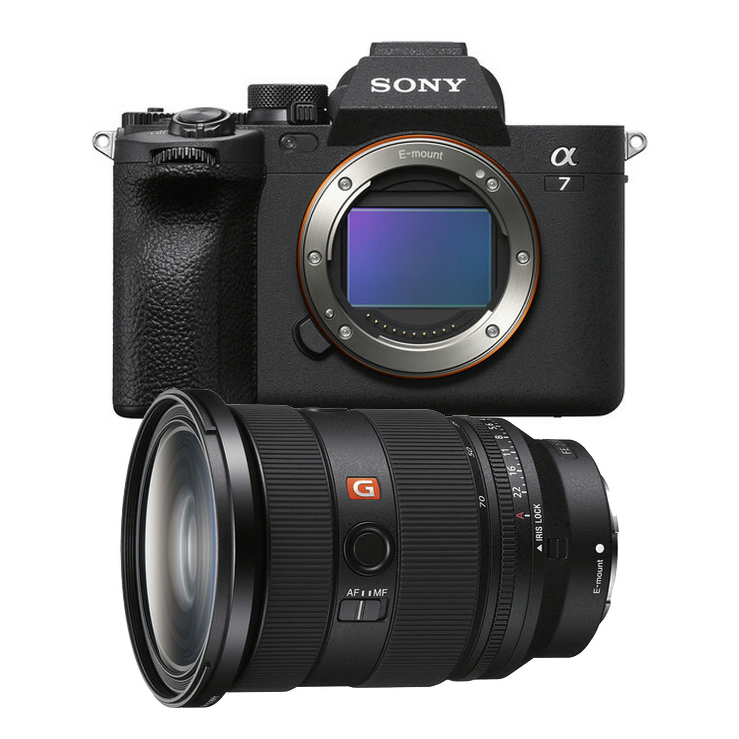 Sony a7 IV Full-Frame Mirrorless Camera Body with Sony FE 24-70mm 