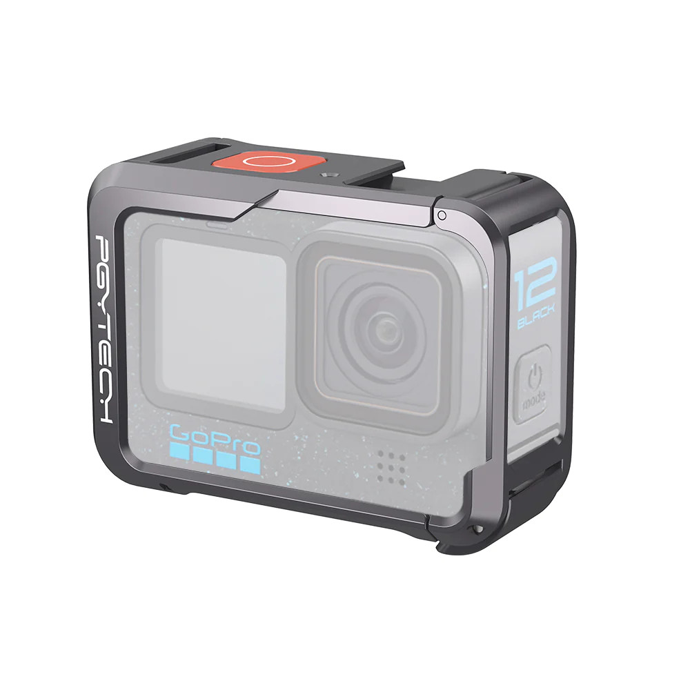 Cage Métal Hensych Pour GoPro 12/11/10/9 | Protection Renforcée | Compatible Accessoires Officiels | Prise Verticale/horizontale