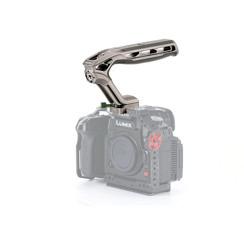 Tilta Xeno Maniglia Laterale Ergonomica Con Attacco NATO – Per DSLR E Mirrorless, Grigio Titanio