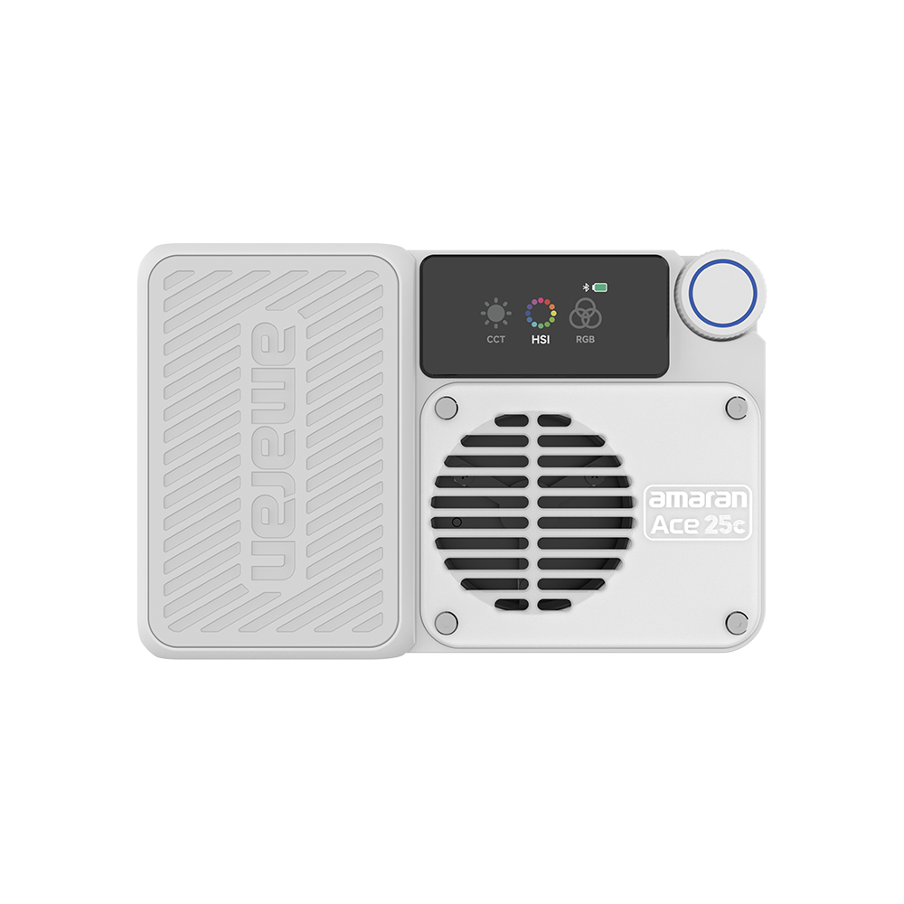 Amaran Ace 25c Luce Video RGB CCT 25W Portatile, Con Batteria E Ricarica PD, Per Vlogging E Contenuti Creativi (Verde)