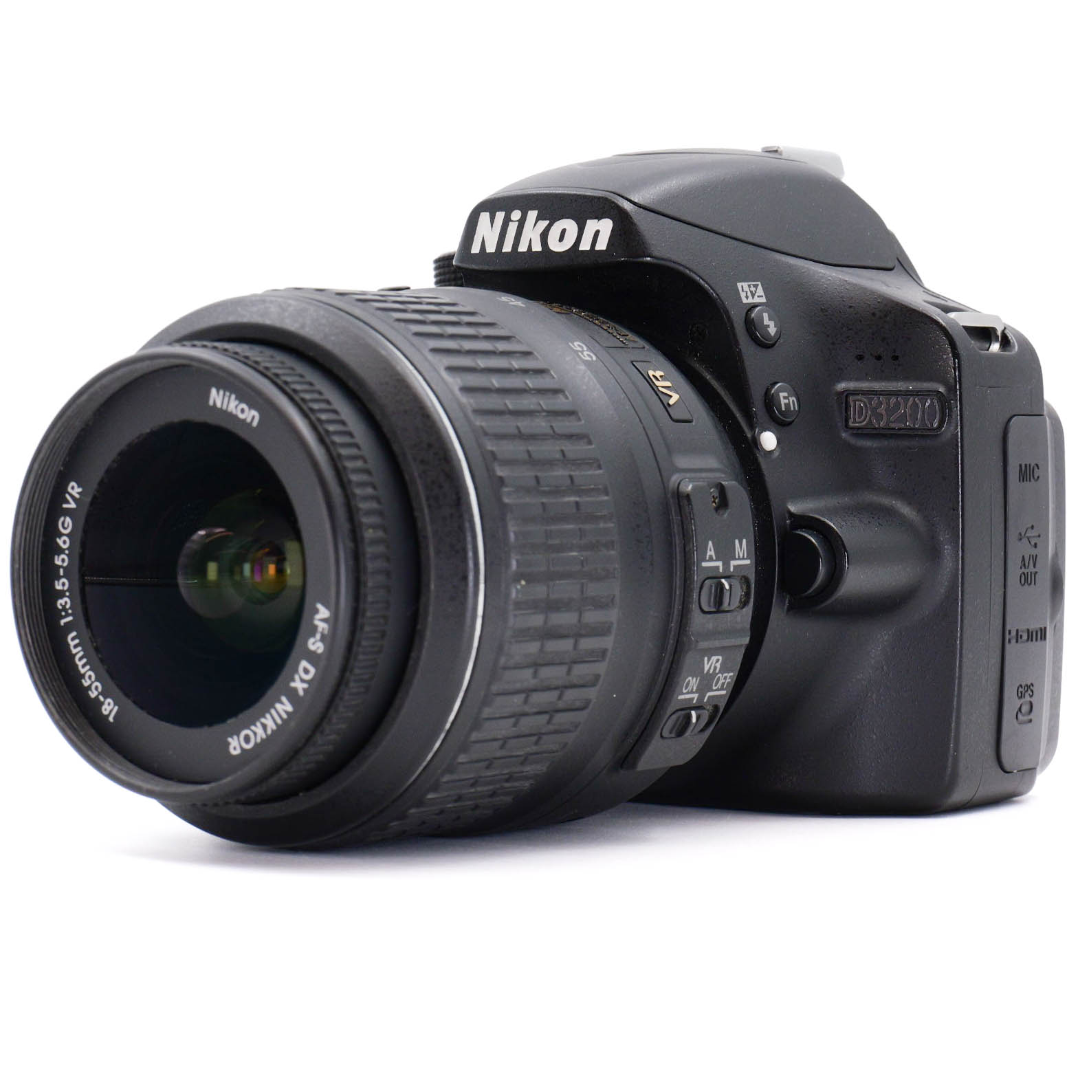 【A’saru】Nikon d3200 Black Pre-loved Nikon D3200 DSLR Camera with 18-55mm f/3.5-5.6 Kit Lens