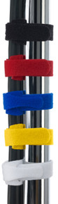 Kupo MEZ-TIE Velcro Cable Ties, 2 x 20 cm - 50 Pack, Red