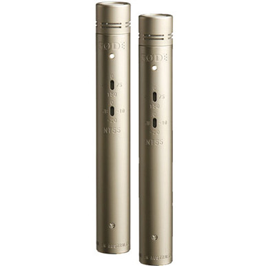 Rode NT55 MATCHED PAIR COMPACT STUDIO/LIVE CONDENSER MICROPHONECARDIOID OR OMNI
